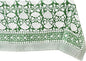 ATOSII Meadow Green100% Cotton Fall Tablecloth, Handblock Print Rectangle Table Cover for Kitchen Dining Linen I Parties, Weddings, Outdoors, Easter Table Cloth Decor 60 X 108 Inches I 8 Seater