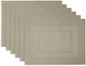 DII PVC Tabletop Collection Woven Indoor/Outdoor, Placemat Set, 6 Piece by DII