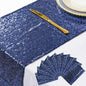 ShiDianYi Navy Blue Table Runners by ShiDianYi