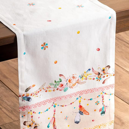 Maison d' Hermine Table Runner 100% Cotton 14.50" x 72" | Table Runners 72 - Image 9