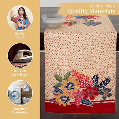 Maison d' Hermine Table Runner 100% Cotton 14.50" x 72" | Table Runners 72 - Image 3