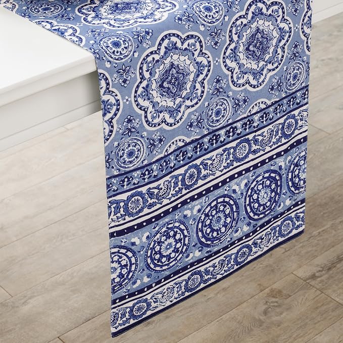 Maison d' Hermine Table Runner 100% Cotton 14.50" x 108" | Table Runners 108 - Image 9