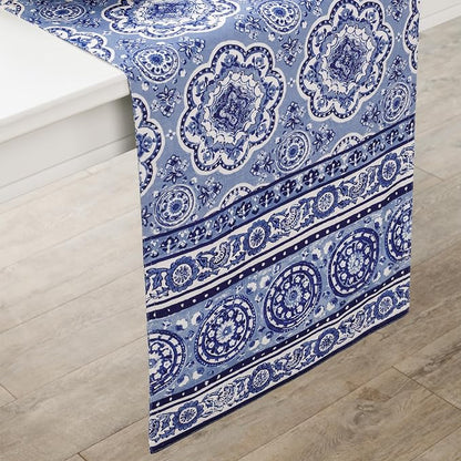 Maison d' Hermine Table Runner 100% Cotton 14.50" x 72" | Table Runners 72 - Image 9
