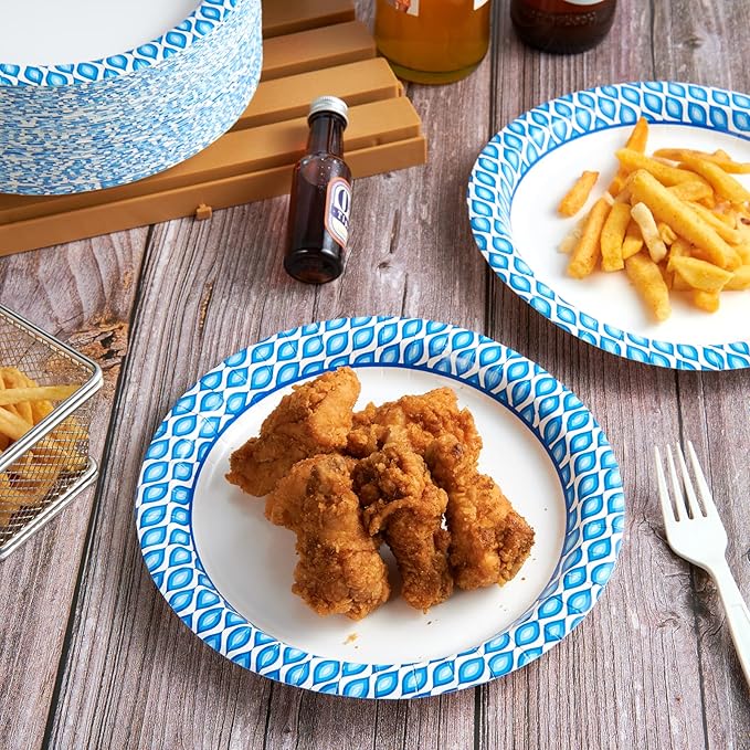 MUCHII Paper Plates 10 Inch - Image 2