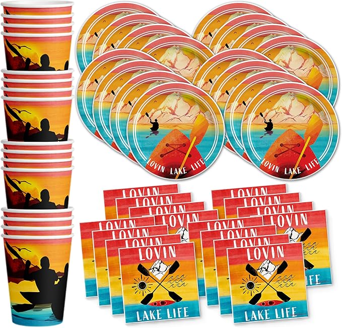 Lake Life Birthday Party Supplies by BirthdayGalore