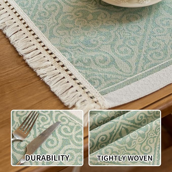14x18 Damask Placemats Waterproof French Vintage Table Mats | Tired of messy - Image 3