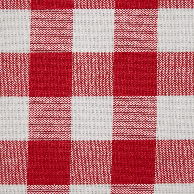 DII Checkered Tabletop Collection 100% Cotton, Machine Washable, Tablecloth - Image 2