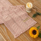 Keketoarrange Boho Macrame Table Runner 12x48 Inch | Woven Burlap Rustic Runner by KEKETOARRANGE