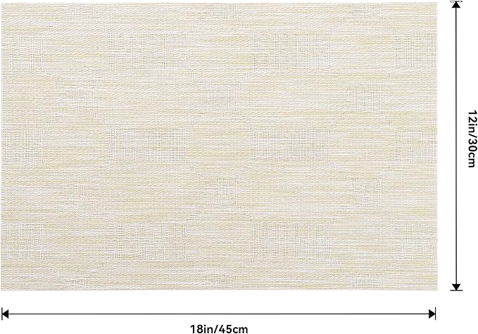Leetaltree Wheat Placemats Set of 6 - Image 9