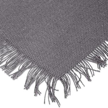 DII Everyday Collection, Fringed Solid Tabletop, Placemat Set, 6 Piece - Image 3