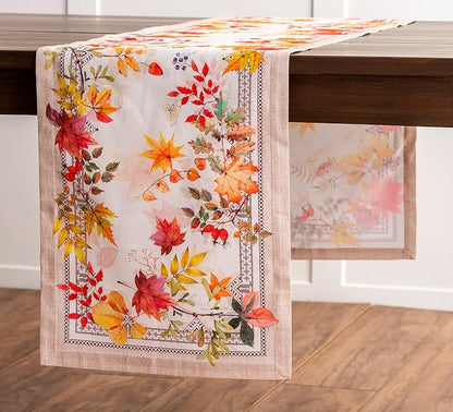 Maison d' Hermine Table Runner 100% Cotton 14.50" x 60" | Table Runners 60 - Image 7