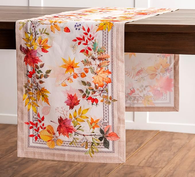 Maison d' Hermine Table Runner 100% Cotton 14.50" x 48" | Table Runners 48 - Image 7