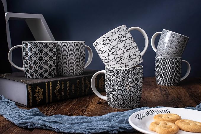 Set of 6 11.5 oz Coffee Mugs - Image 3