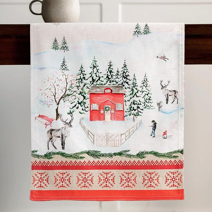 Maison d' Hermine Table Runner 100% Cotton 14.50" x 108" | Table Runners 108 - Image 8