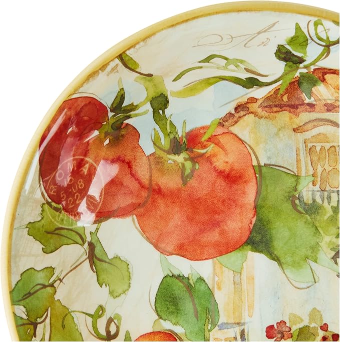 Certified International Piazzette 9.25" Soup/Pasta Bowls - Image 4