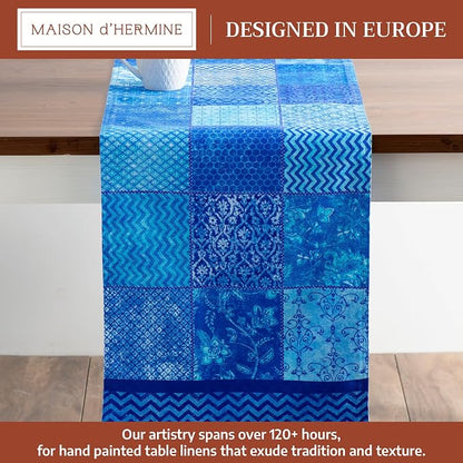 Maison d' Hermine Table Runner 100% Cotton 14.50" x 108" | Table Runners 108 - Image 2
