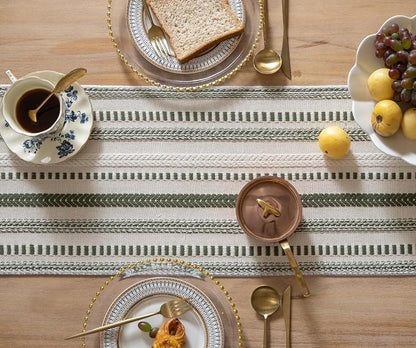 Caflife Boho Table Runner 13 x 90 Inch Long, Dining Room Home Decor - Image 3
