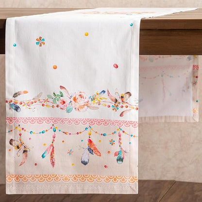 Maison d' Hermine Table Runner 100% Cotton 14.50" x 108" | Table Runners 108 - Image 8