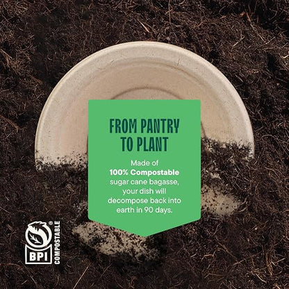 Paper Bowls, 100% Compostable Disposable Soup Bowl - Image 6