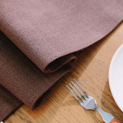 Soft Caddice Faux Linen Table Runner 2 Piece Fabric in 1 - Image 4