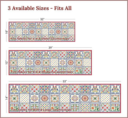 Heat Resistant Table Runner, 53 x 14 Inch - Image 4