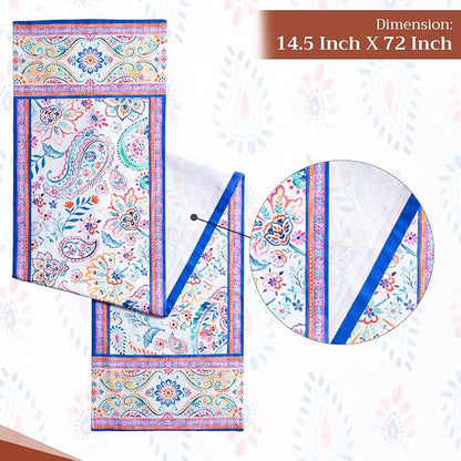 Maison d' Hermine Table Runner 100% Cotton 14.50" x 72" | Table Runners 72 - Image 4