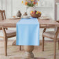 MEANMOY Baby Blue Table Runner 72 Inches Long Waterproof Table Runners | by MEANMOY
