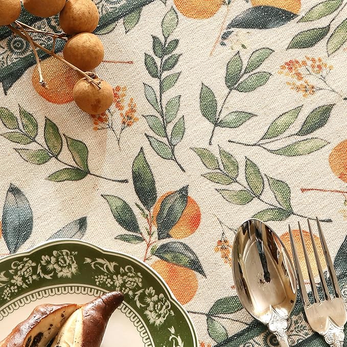 Patdrea Designer Vintage French Linen Table Runner, Thanksgiving Dining Table - Image 3