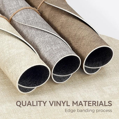 13" Round Placemats Set of 6, NCUE Dual-Sided Faux Leather Heat Resistant Table Mats, Waterproof Oilproof Washable Protective Table Placemats with Coaster, Wipeable Vinyl for Indoor & Outdoor Use