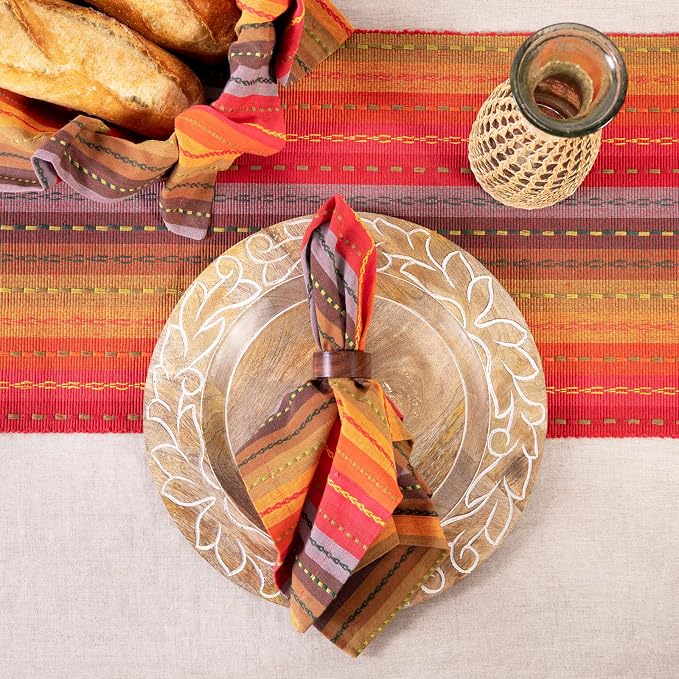 COTTON CRAFT Solid Wood Napkin Rings - Image 7