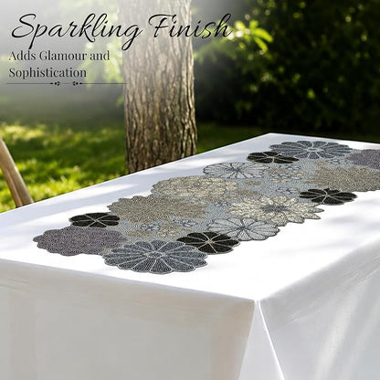 Beaded Table Runner 13 x 36 Inch - Image 9