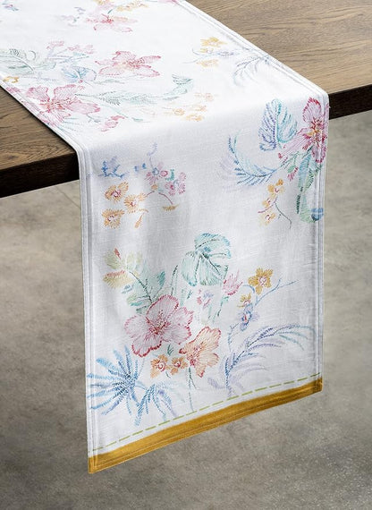 Maison d' Hermine Table Runner 100% Cotton 14.50" x 72" | Table Runners 72 - Image 7
