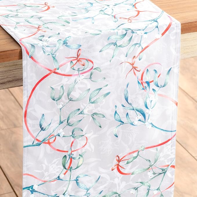 Maison d' Hermine Table Runner 100% Cotton 14.50" x 108" | Table Runners 108 - Image 9