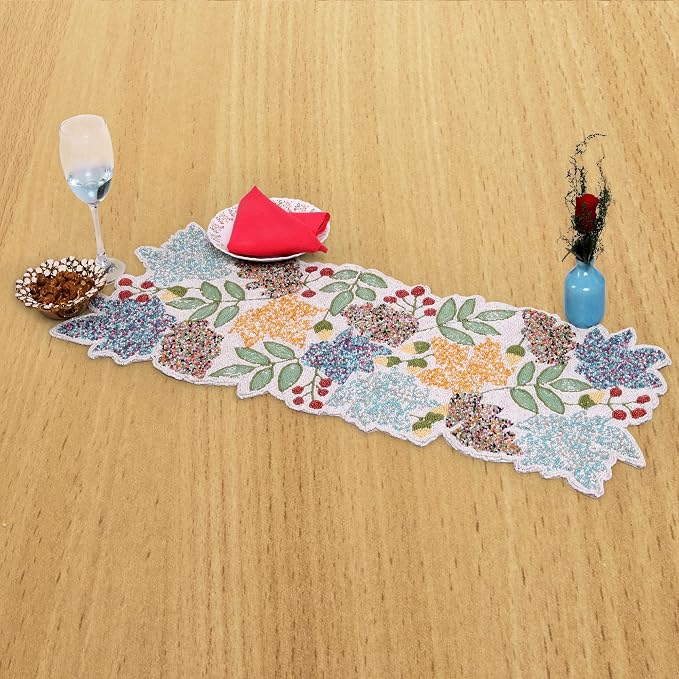 Handmade Beaded Table Runner 13 x 36 Inch – Glass Bead Decorative Table Runner - Image 3