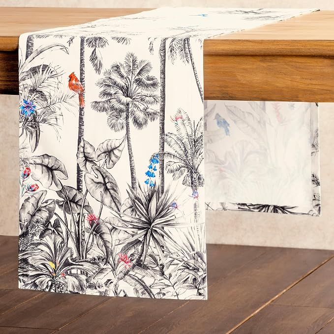 Maison d' Hermine Table Runner 100% Cotton 14.50" x 48" | Table Runners 48 - Image 8