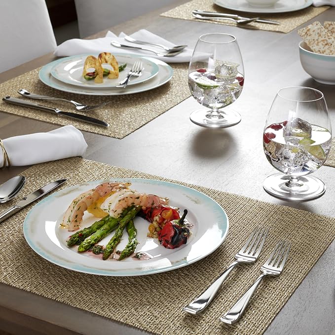 Oneida Moda 65-Piece 18/10 Stainless Steel Silverware Set - Image 15