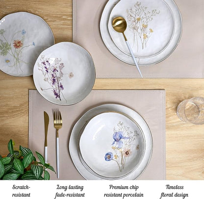 Sango 12-Piece Luxury Porcelain Dinnerware Set - Image 2