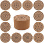 Cork Coasters for Drinks Absorbent Non Slip 12pcs 4 Inch India | Coaster for by Staruby