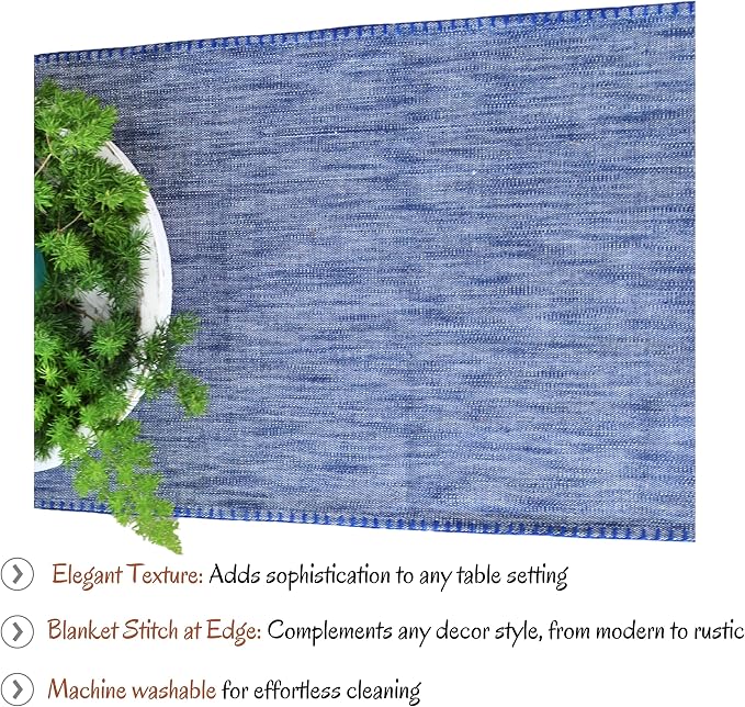 Textured Table Runner 90 inches Long - Image 4