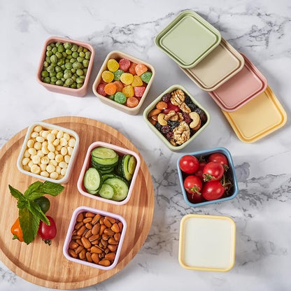 ISSEVE 8Pack 6oz Silicone Snack Containers - Image 5