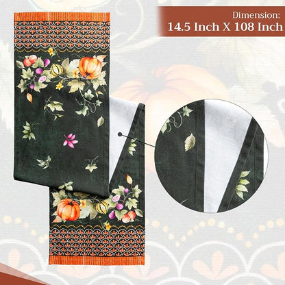 Maison d' Hermine Table Runner 100% Cotton 14.50" x 108" | Table Runners 108 - Image 4