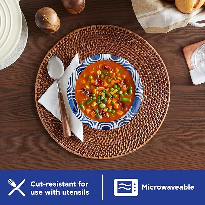 Dixie Ultra, Large Paper Bowls, 20 Oz, Microwave Safe, Compostable, Disposable - Image 3