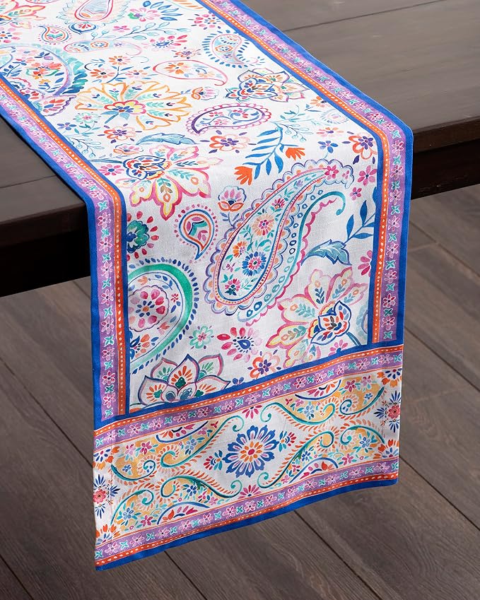 Maison d' Hermine Table Runner 100% Cotton 14.50" x 72" | Table Runners 72 - Image 7