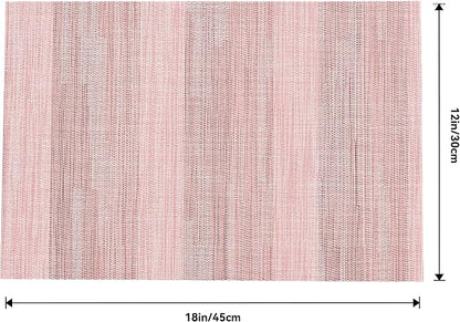 Leetaltree Misty Rose Placemats Set of 6 - Image 8