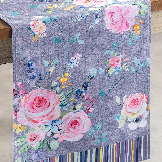 Maison d' Hermine Table Runner 100% Cotton 14.50" x 108" | Table Runners 108 - Image 9