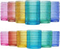 Khen Hobnail Beaded Highball Drinking Tumbler Glasses | Set of 12 | Color by Khen