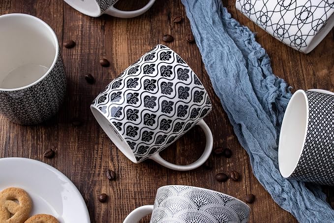 Set of 6 11.5 oz Coffee Mugs - Image 4