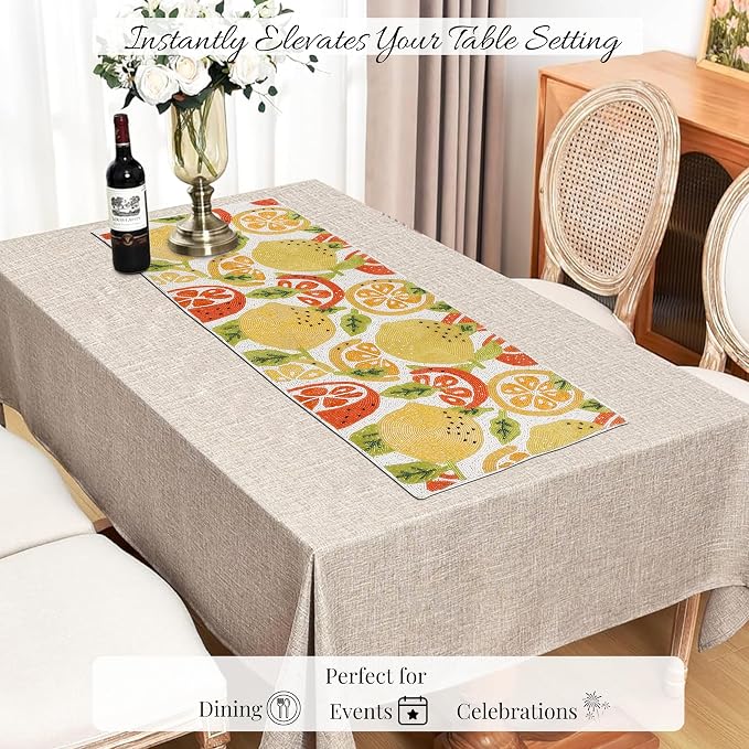 Beaded Table Runner 13 x 36 Inch - Image 5
