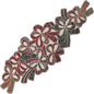 Beaded Table Runner 13 x 36 Inch by ALPHALivingHOME