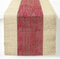 Table Runner, 13.8" × 72", 100% Natural Ramie, Handwoven | 100% Natural Ramie by GleeNflux